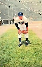 Clem Labine Los Angeles Dodgers Sports Card Stadium 1960 Game Vtg Postcard E1 picture