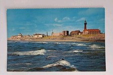 Vintage Scheveningen Netherlands Panorama Postcard Chrome Unposted picture