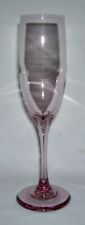 LIBBEY GLASS COMPANY~  Elegant Pink FLUTED CHAMPAGNE GLASS (Premiere Pink, 6 Oz) picture