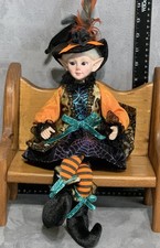 Christian Siriano New York Halloween 18” Elf Fairy Witch Shelf Sitter Poseable picture