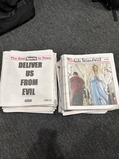 SUPREME New York Post Metro Edition Aug 17 2026 Newspaper “Deliver Us From Evil” picture