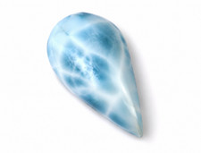 Excellent Natural Sky Blue Larimar Cabochon 25mm picture