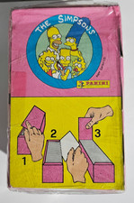 1991 PANINI THE SIMPSONS STICKERS 100 PACK BOX SEALED picture