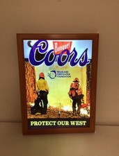 Coors banquet fire fighter, protect our protectors beer signcoors Beer Sign picture