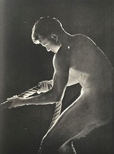 Stunning male nude study 1939 by Iowa photographer John W Barry 1905-1988 picture