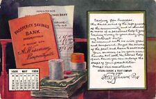 May 1909 Postcard Ottawa Banking and Trust Co Ottawa, Illinois~114002 picture