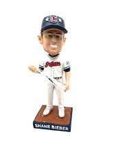 2019 Shane Bieber Cleveland Indians All Star Game MVP Crystal Bat Bobblehead #57 picture