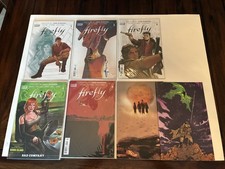 Firefly Comic Book Lot of 7 Issues Boom Studios 2018-22 Nice Quality on Boards picture