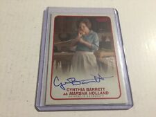 Topps Stranger Things Authentic Cynthia Barrett Autograph Card as Marsha Holland picture