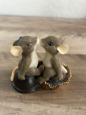 Fitz And Floyd Charming Tails Figurine “ Candy Kisses” 84/108 picture