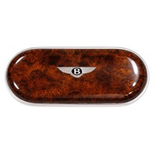 Bentley Continental GT GTC Flying Spur Burr Walnut Woodgrain Sunglasses Case picture