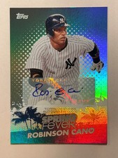 Robinson Cano 2013 Topps Spring Fever Auto #8/58 , SFA-RC, Yankees picture