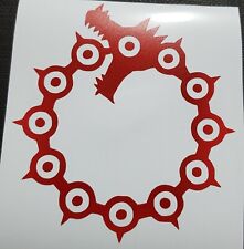 Seven Deadly Sins Dragon Sin of Wrath Symbol Sticker Vinyl Decal Waterproof picture