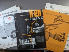 Vintage Venco Crane Brochures Flyers/Bulletins Electric Hydraulic picture