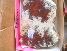 Old Stock Fluorescent Bisbee Campbellite 24p Lot Native Copper Calcite Indivuals picture