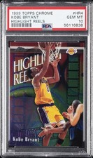 1999 TOPPS CHROME HIGHLIGHT REELS #HR4 KOBE BRYANT PSA 10 picture