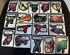 1975 TOPPS Marvel Comic Book Heroes Sticker Card Singles Tan Back YOU CHOOSE picture