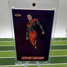 Fleer Ultra Superman Purple Medallions Super-Man (Kong Kenan) M-8 Insert picture