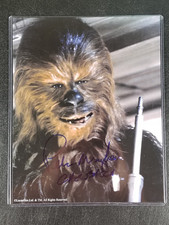 Peter Mayhew Hand Signed 8x10 Chewbacca Photo Star Wars Autograph No COA picture