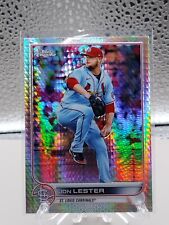 Jon Lester 2022 Topps Chrome Prism Refractor St. Louis Cardinals #187 picture