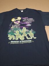 Vtg Y2k 2008  Disney Glow In Dark Mickey’s Halloween Party T-Shirt Sz L Haunted  picture