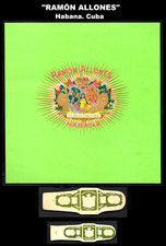 Great Cuban Cigar Label & Cigar Bands; RAMON ALLONES. Havana COLLECTIBLES picture