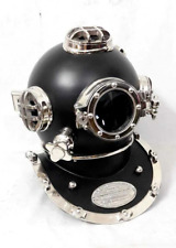 Antique US Navy Diving Helmet (Mark V Deep Sea) - Solid Brass & Copper (Gift) picture
