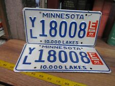 PR 1981 MINNESOTA LICENSE PLATE CAR MN AUTOMOBILE vehicle tax tag ORIGINAL ISSUE picture