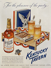 1952 Print Ad Vintage Kentucky Tavern Whiskey Political Party Vote Theme picture