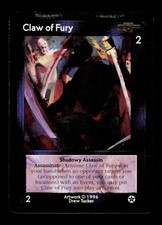 Claw Of Fury Drew Tucker ShadowFist 1996 Trading Card TC picture