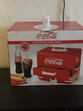 Nostalgia Coca-Cola Hot Dog Steamer, Holds 24 Hot Dogs & 12 Buns At A Time picture