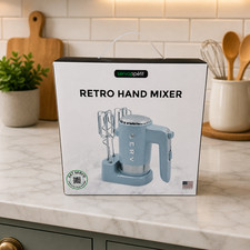 Servappetit Retro Serv 5-Speed Electric Hand Mixer – 300W | Light Blue picture