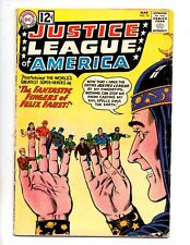 JUSTICE LEAGUE OF AMERICA #10  VG 4.0  “1ST APP. FELIX FAUST & LORD OF TIME
