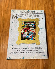 Marvel Masterworks: Captain America Vol. 13 DM VARIANT 309 HC McKenzie Buscema picture