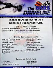 THE NCRS DRIVELINE MAGAZINE ISSUE NUMBER 249 SEPTEMBER - OCTOBER 2019 picture