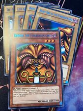Yugioh Exodia The Forbidden One  DL11-EN0062/3/4/5 Rare Blue Full Set [5cards]NM picture