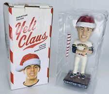 YELI CLAUS Christian Yelich Milwaukee Brewers Bobblehead Limited Edition NEW picture