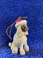 Poodle Christmas Tree Dog Ornament By Regent Products Corp, 3 Inches Tall picture