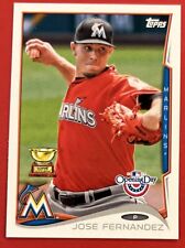2014 Topps Jose Fernandez Rookie Cup #660 Miami Marlins ￼ picture