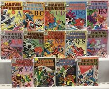 Official Handbook of the Marvel Universe Volume 1 Run Lot 1-15 Missing #11 VF picture