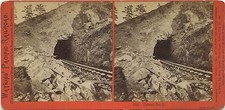 C.P.R.R Hart/Watkins series # 218 Tunnel 3 above Cisco 1860's picture