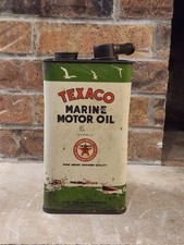 Antique Rare 1930s Texaco Motor Oil Gallon picture