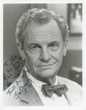 James Gregory Autographed 8x10 Photo Signed