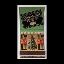 Feature Matchbook Full Book Hamburg Savings and Trust Co. Hamburg, PA Christmas picture