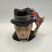 Royal Doulton HTF LTD. EDITION Toby Jug Sir Winston Churchill D2757 * picture