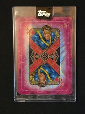 2025 Topps Mint Marvel Cyclops Gambits Deck King Diamonds D-K /99 57/99 Encased picture