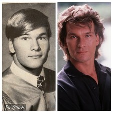 PATRICK SWAYZE Senior High School Yearbook DIRTY DANCING Roadhouse Ghost picture