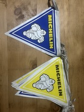 Rare Genuine Michelin Vinyl Bunting 6.5 Metres - NOT cheap imitation. picture