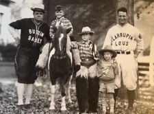 Babe Ruth & Lou Gehrig With Pony & Kids, Sioux City, Iowa, 1927 picture