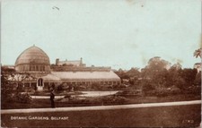 Botanic Gardens Belfast Northern Ireland c1906 Postcard H31 picture